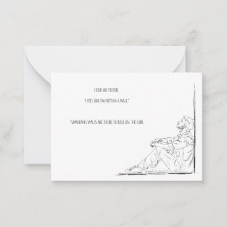 Mental Health Awareness Note Card