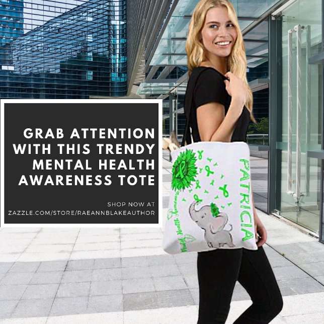 Mental Health Awareness Personalised Tote Bag (Creator Uploaded)