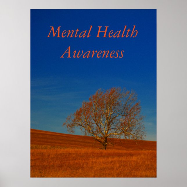 Mental Health Awareness  Poster (Front)
