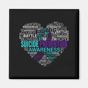 Mental Health Awareness Prevention Month Digital Magnet