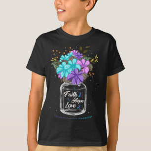 Mental Health Awareness Prevention Month Wall Art T-Shirt