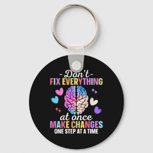 Mental Health Awareness Self Care  Key Ring