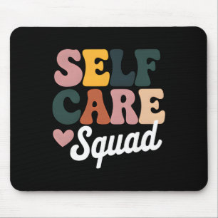 Mental Health Awareness Self Care Squad Support Th Mouse Pad