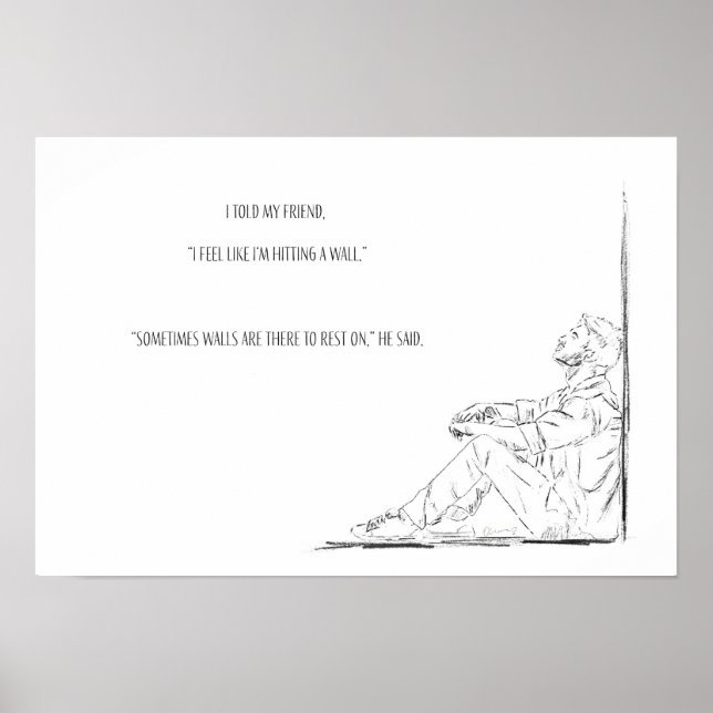 Mental Health Awareness Self Love Poster (Front)