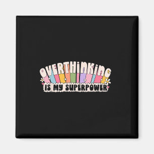 Mental Health Awareness Shirt Groovy Retro Overthi Magnet