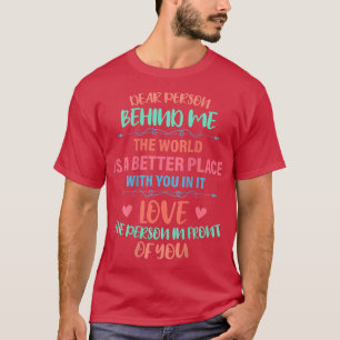 Mental Health Awareness Shirts Dear Person Behind