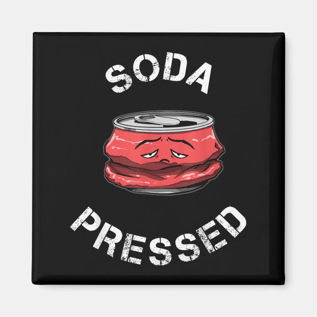 Mental Health Awareness Soda Pressed Depression Magnet (Front)