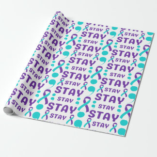 Mental Health Awareness Stay Wrapping  Wrapping Paper