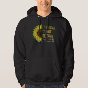 Mental Health Awareness Sunflower  Hoodie