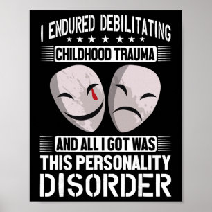 Mental Health Awareness Therapist Psychologist Tee Poster