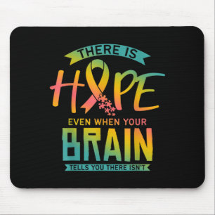 Mental Health Awareness There Is Hope For And Mouse Pad