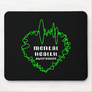 Mental Health Awareness Warrior Counsellor Mouse Pad
