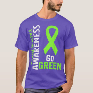 Mental Health Awareness We Wear Green 4119 T-Shirt