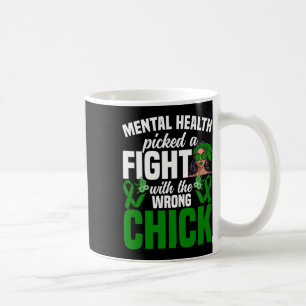 Mental Health Awareness Women Girls Survivor Menta Coffee Mug