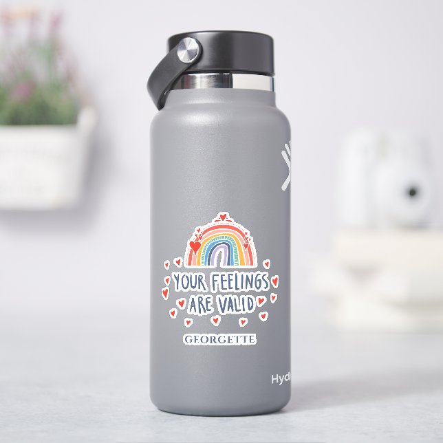 Mental Health Awareness Your Feelings Are Valid (HydroFlask)