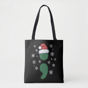 Mental Health Christmas Depression Awareness Xmas Tote Bag