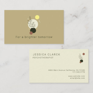 Mental Health Counsellor and Psychotherapist Business Card