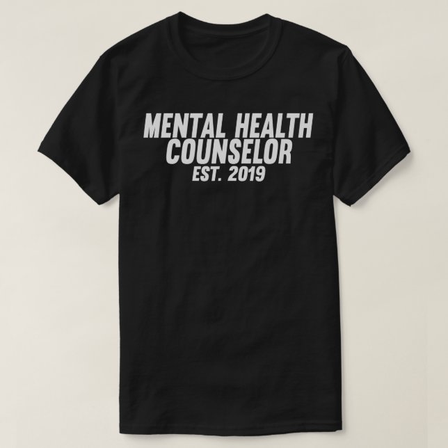 Mental Health Counsellor Graduation  T-Shirt (Design Front)
