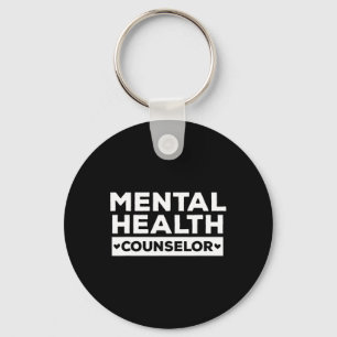 Mental Health Counsellor - Mental Therapist Oufit Key Ring
