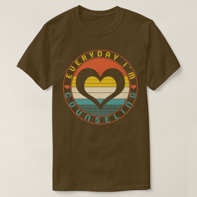Mental Health Counselor Suicide Prevention Awarene T-Shirt (Design Front)