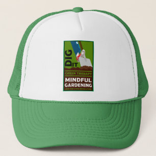 Mental Health Gardening Therapy Trucker Hat