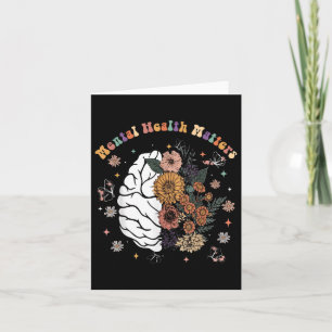 Mental Health Gifts Awareness For Women, Mental He Card