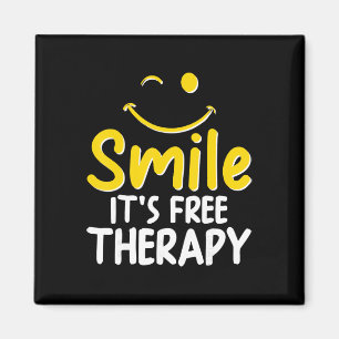 Mental Health Humour Design With Positive Message  Magnet