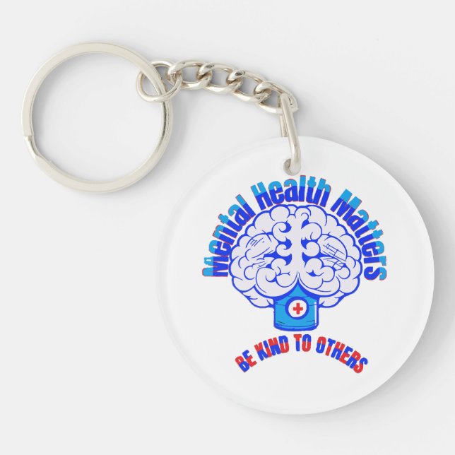 Mental Health Key Ring (Front)