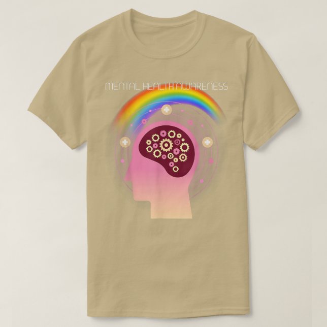Mental Health Lgbtq4504 2008  T-Shirt (Design Front)