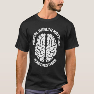 Mental Health Matters Awareness End The Stigma Psy T-Shirt