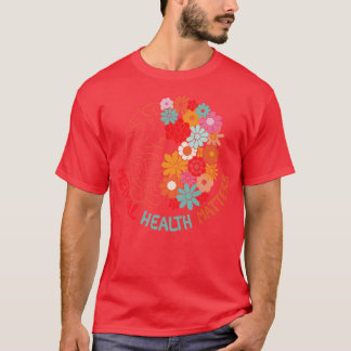 Mental Health Matters End The Stigma Floral Brain T-Shirt