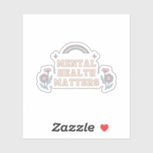 Mental Health Matters | Groovy Rainbow French Grey