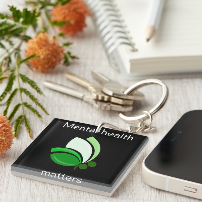 Mental Health Matters Key Ring (Front Right)