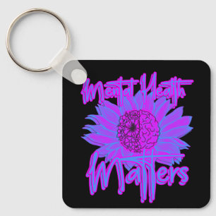 Mental Health Matters Keychain Fob