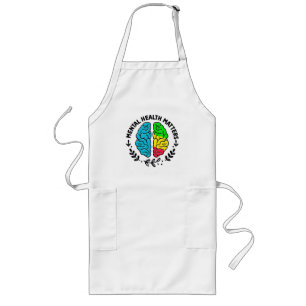 Mental health matters long apron