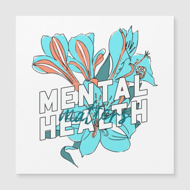 Mental Health Matters Magnetic Invitation (Front)