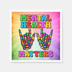 Mental Health Matters Napkin