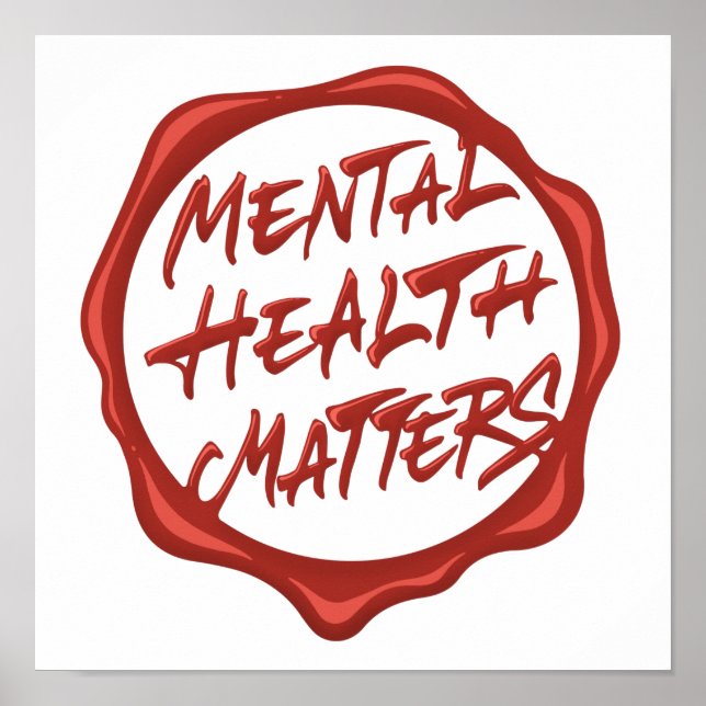 Mental health matters poster (Front)