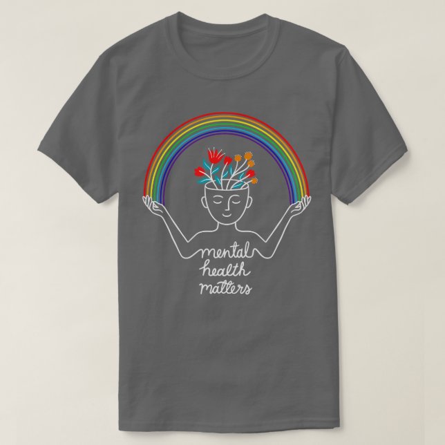 Mental Health Matters T-Shirt (Design Front)