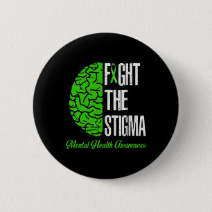 Mental health Mental Health Awareness  1 6 Cm Round Badge