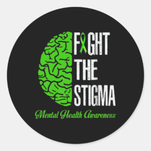 Mental health Mental Health Awareness  1 Classic Round Sticker