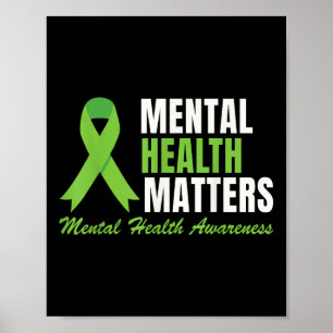 Mental Health - Mental Health Awareness Kid Men Wo Poster