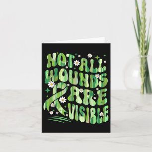 Mental Health Not All Wounds Visible Mental Health Card