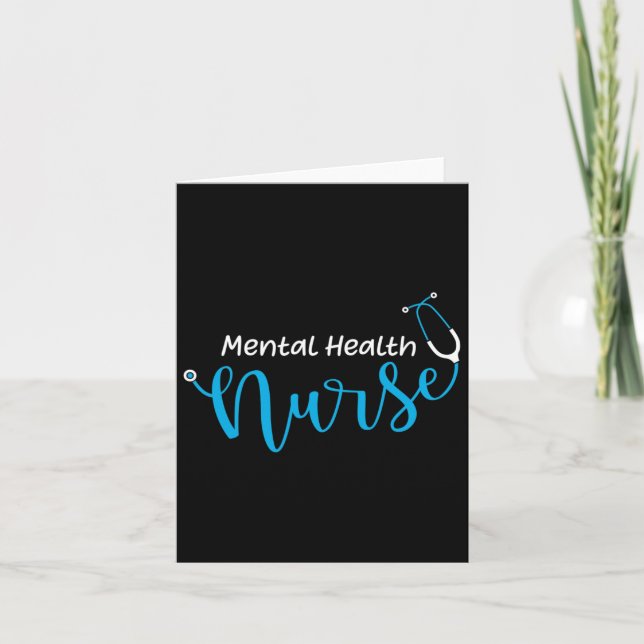 Mental Health Nurse  Card (Front)