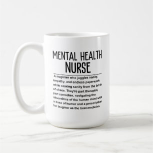 Mental health nurse coffee mug