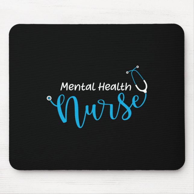 Mental Health Nurse  Mouse Pad (Front)