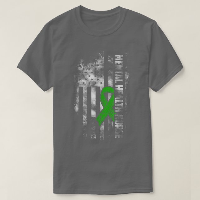 Mental Health Nurse Nursing Rn5212 2385  T-Shirt (Design Front)