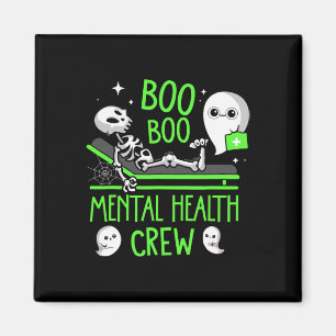 Mental Health Nurse Psych Boo Boo Crew Nursing Hal Magnet