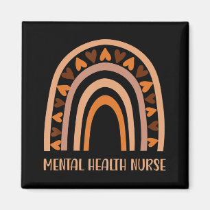 Mental Health Nurse Rainbow Spread Mental Health A Magnet