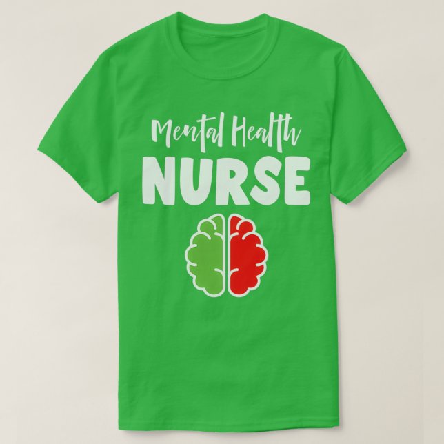 Mental Health Nurse T-Shirt (Design Front)